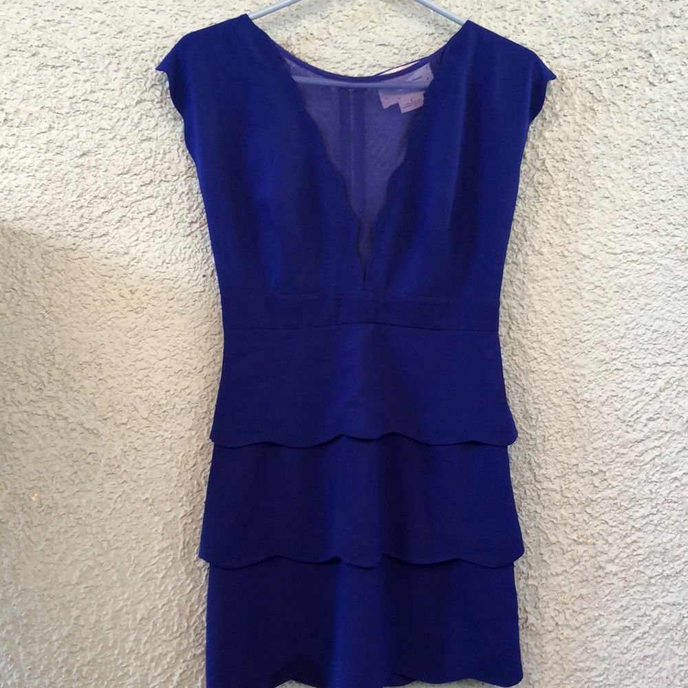 Blue Cocktail Dress
